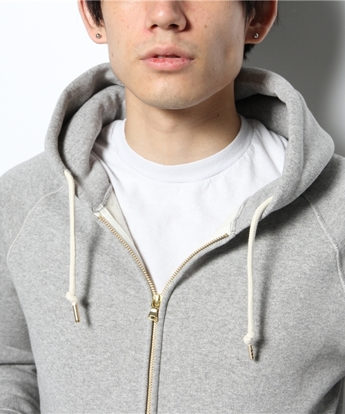 green label relaxing（グリーンレーベルリラクシング）の「STDM GLR ﾂﾘｳﾗｹ パーカー ◆（パーカー・メンズ・グレー/ナチュラル・LARGE/SMALL/MEDIUM）」の9枚目の写真