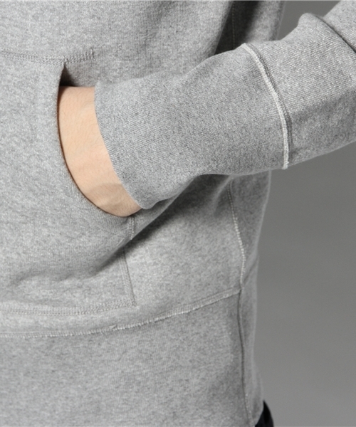 green label relaxing（グリーンレーベルリラクシング）の「STDM GLR ﾂﾘｳﾗｹ パーカー ◆（パーカー・メンズ・グレー/ナチュラル・LARGE/SMALL/MEDIUM）」の3枚目の写真