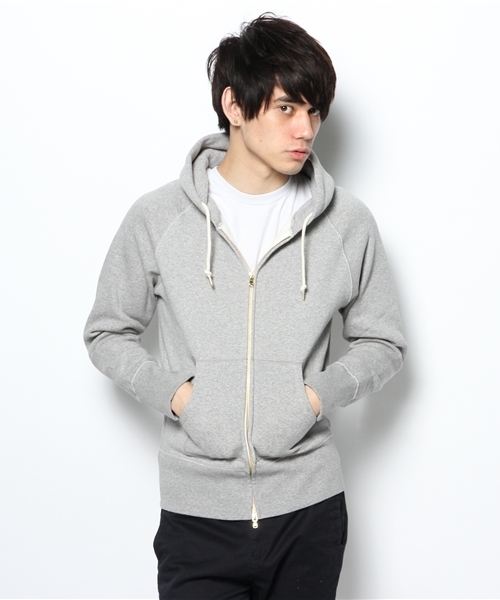 green label relaxing（グリーンレーベルリラクシング）の「STDM GLR ﾂﾘｳﾗｹ パーカー ◆（パーカー・メンズ・グレー/ナチュラル・LARGE/SMALL/MEDIUM）」の10枚目の写真