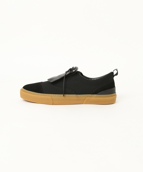 SLACK FOOTWEAR（スラックフットウェア）の「【SLACK×ABAHOUSE/別注】キルトレースアップスニーカー（スニーカー・メンズ・ホワイト/ブラック/ネイビー/レッド/ブラック系その他・27/26.5/27.5）」の17枚目の写真