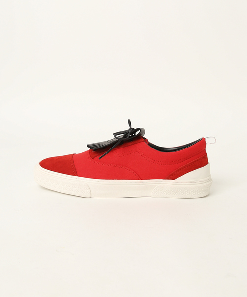 SLACK FOOTWEAR（スラックフットウェア）の「【SLACK×ABAHOUSE/別注】キルトレースアップスニーカー（スニーカー・メンズ・ホワイト/ブラック/ネイビー/レッド/ブラック系その他・27/26.5/27.5）」の22枚目の写真