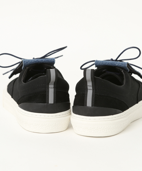SLACK FOOTWEAR（スラックフットウェア）の「【SLACK×ABAHOUSE/別注】キルトレースアップスニーカー（スニーカー・メンズ・ホワイト/ブラック/ネイビー/レッド/ブラック系その他・27/26.5/27.5）」の6枚目の写真