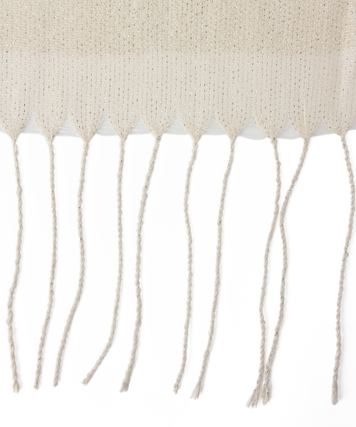 Ray BEAMS（レイビームス）の「Ray BEAMS / ラメストール（マフラー・レディース・ブラック/ピンク/ゴールド・ONE SIZE）」の7枚目の写真