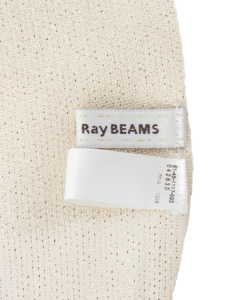 Ray BEAMS（レイビームス）の「Ray BEAMS / ラメストール（マフラー・レディース・ブラック/ピンク/ゴールド・ONE SIZE）」の8枚目の写真