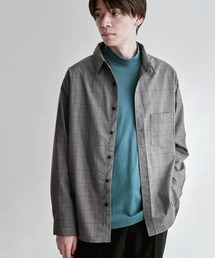 オーバーサイズTRストレッチレギュラーカラーシャツ L/S