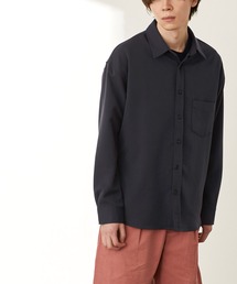 オーバーサイズTRストレッチレギュラーカラーシャツ L/S