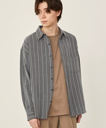 オーバーサイズTRストレッチレギュラーカラーシャツ L/S