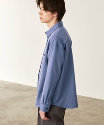 オーバーサイズTRストレッチレギュラーカラーシャツ L/S