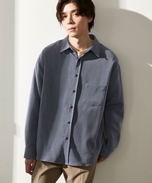オーバーサイズTRストレッチレギュラーカラーシャツ L/S