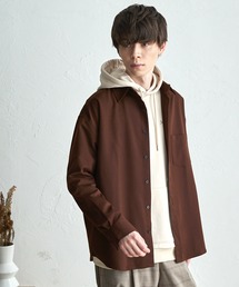 オーバーサイズTRストレッチレギュラーカラーシャツ L/S