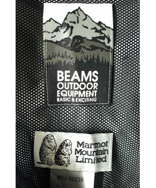 beams marmotコラボナイロンジャケットビームスマーモット 別注 MARMOT 3レイヤー ナイロンジャケット(アウター(ブルゾン
