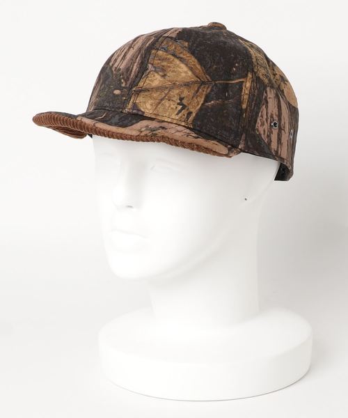 OCTAVE OCTAVE(オクターブオクターブ)の「_OCTAVE OCTAVE NOSE UP CAP/Japan-F Tree Camo(キャップ・メンズ・ブラック/ベージュ・FREE)」の1枚目の写真