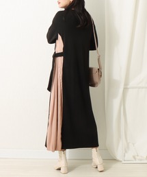 サイドプリーツワンピース