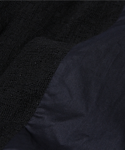 PUAL CE CIN（ピュアルセシン）の「ケミカルレースＳＫ（スカート・レディース・ホワイト/ナチュラル/ネイビー・FREE）」の11枚目の写真