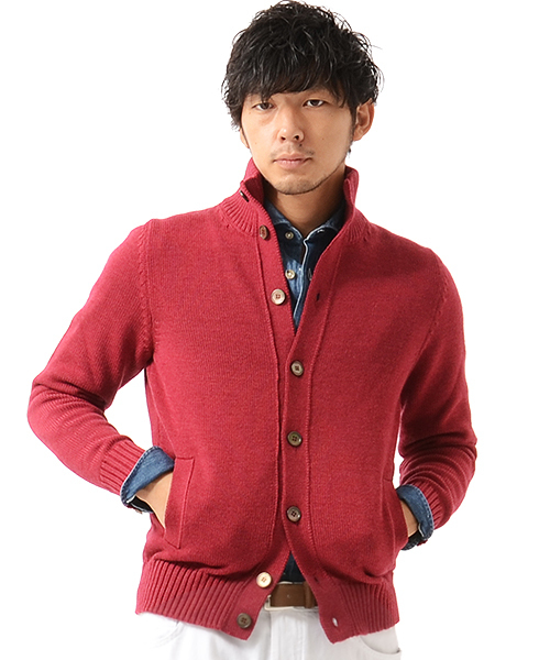 BEAMS F 【別注】ZANONE / 7ゲージ ニットジャケット ビームス ZANONE＞今年こそお早めに。｜ビームスF 新宿｜BEAMS