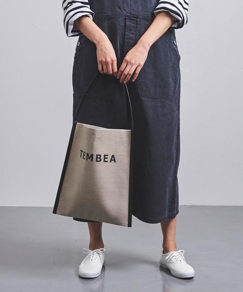一部別注】＜TEMBEA（テンベア）＞ビッグロゴ トートバッグ†§ トートバッグ