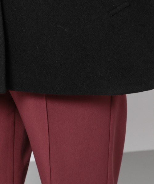 PAGEBOY(ページボーイ)の「ルーズテーラーコート(ダウンジャケット/コート・レディース・ダークブラウン/ブラック/グレイッシュベージュ・FREE)」の11枚目の写真