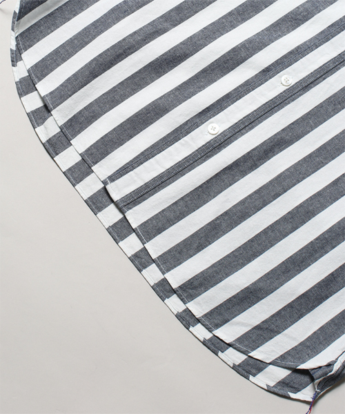 NANO universe（ナノユニバース）の「TABLOID NEWS(タブロイドニュース)/ TN別注　岡山シャツ　INDIGO（シャツ/ブラウス・メンズ・その他1/その他2・SMALL/MEDIUM/X-LARGE/LARGE）」の13枚目の写真