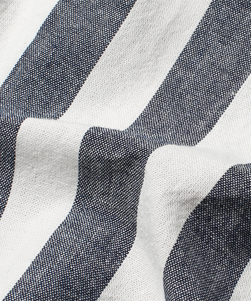 NANO universe（ナノユニバース）の「TABLOID NEWS(タブロイドニュース)/ TN別注　岡山シャツ　INDIGO（シャツ/ブラウス・メンズ・その他1/その他2・SMALL/MEDIUM/X-LARGE/LARGE）」の16枚目の写真