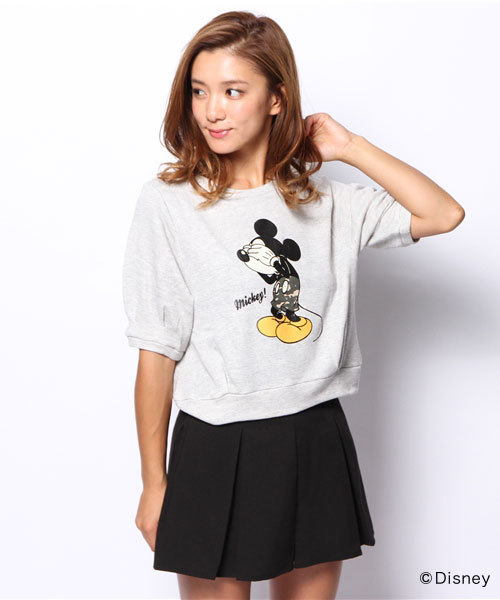 嬢natural couture ミッキーTシャツ まとめ売り natural couture（ナチュラルクチュール）の「Disneyコラボ ミッキー