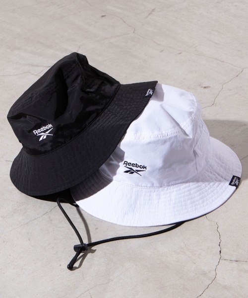 Reebok（リーボック）の「∴WEGO/Reebok ベクターロゴサファリハット（ハット・メンズ・ブラック/ホワイト・FREE）」の17枚目の写真