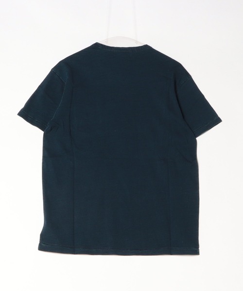 RRL（ダブル アール エル）の「インディゴ コットン クルーネック Tシャツ（Tシャツ/カットソー・メンズ・ブルー・LARGE/X-LARGE/MEDIUM/XX-LARGE/S/XS）」の2枚目の写真