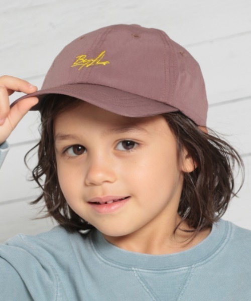 BAYFLOW（ベイフロー）の「[KIDS]ツイルCAP（キャップ・キッズ・サックスブルー/ブラウン/ピンク・FREE）」の2枚目の写真