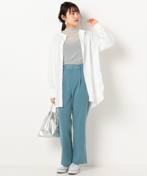 archives（アルシーヴ）の「タックテーパードパンツ（その他パンツ・レディース・イエロー/ブラック/ブルー/グリーン・MEDIUM）」の21枚目の写真