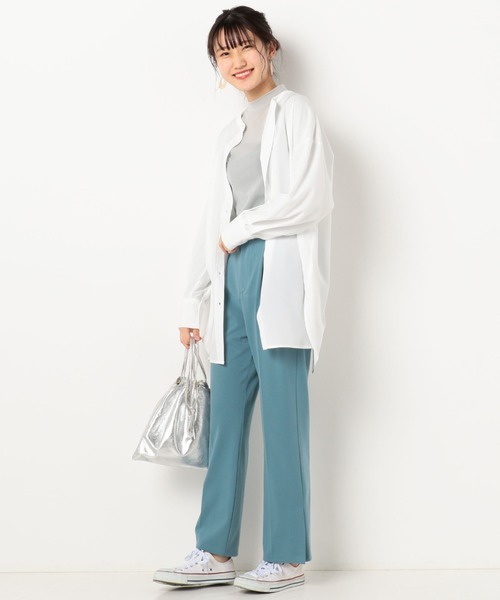 archives（アルシーヴ）の「タックテーパードパンツ（その他パンツ・レディース・イエロー/ブラック/ブルー/グリーン・MEDIUM）」の20枚目の写真