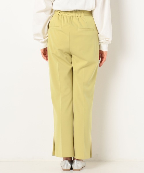 archives（アルシーヴ）の「タックテーパードパンツ（その他パンツ・レディース・イエロー/ブラック/ブルー/グリーン・MEDIUM）」の12枚目の写真