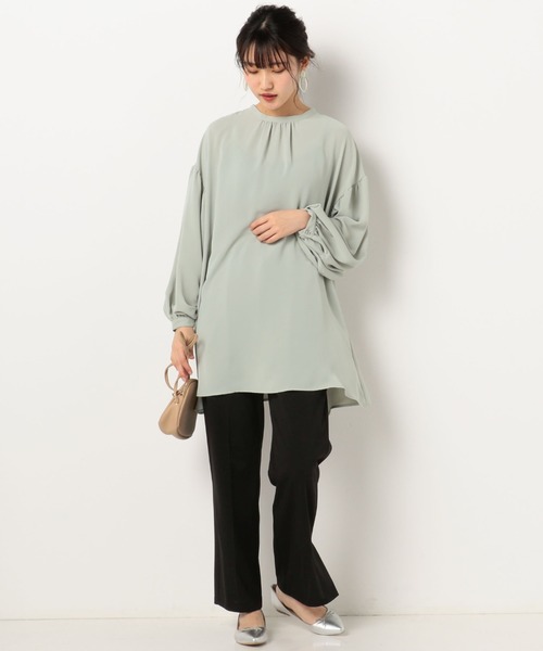 archives（アルシーヴ）の「タックテーパードパンツ（その他パンツ・レディース・イエロー/ブラック/ブルー/グリーン・MEDIUM）」の19枚目の写真