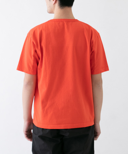 WORK NOT WORK URBAN RESEARCH(ワークノットワークアーバンリサーチ)の「WORK NOT WORK スーパーヘヴィーポケットTシャツ(Tシャツ/カットソー・メンズ・ブラック/オフホワイト/オレンジ/ミント・SMALL/MEDIUM/LARGE/X-LARGE)」の7枚目の写真