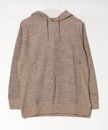 裏毛裏使いプルパーカー