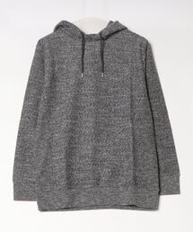 裏毛裏使いプルパーカー