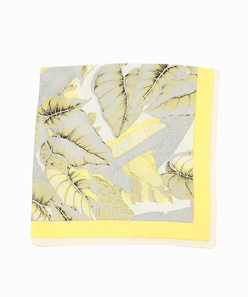 LE VERNIS(ル・ベルニ)の「LE VERNIS(ル・ベルニ)ボタニカルスカーフ(バンダナ/スカーフ・レディース・イエロー/ブラウン・FREE)」の6枚目の写真