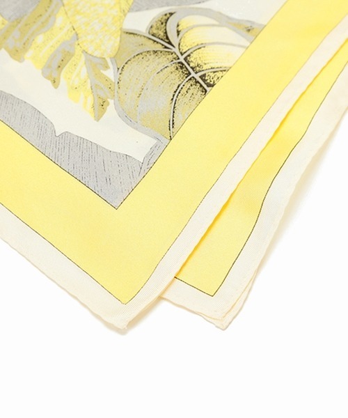 LE VERNIS(ル・ベルニ)の「LE VERNIS(ル・ベルニ)ボタニカルスカーフ(バンダナ/スカーフ・レディース・イエロー/ブラウン・FREE)」の7枚目の写真