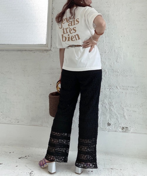 archives（アルシーヴ）の「アソートプリントTee（Tシャツ/カットソー・レディース・ホワイト系その他/ホワイト系その他2/ホワイト系その他3/チャコールグレー/ベージュ/ミント・MEDIUM）」の10枚目の写真