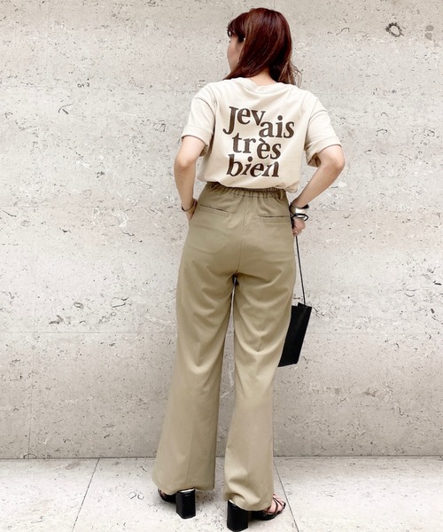 archives（アルシーヴ）の「アソートプリントTee（Tシャツ/カットソー・レディース・ホワイト系その他/ホワイト系その他2/ホワイト系その他3/チャコールグレー/ベージュ/ミント・MEDIUM）」の8枚目の写真