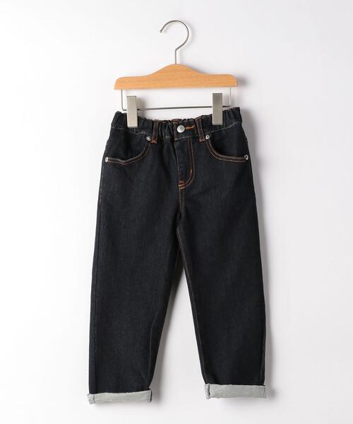 green label relaxing(グリーンレーベルリラクシング)の「【キッズ】ドビーデニムテーパードパンツ(デニムパンツ・キッズ・ネイビー/ライトブルー/コバルトブルー・125/115/135/105/95)」の2枚目の写真