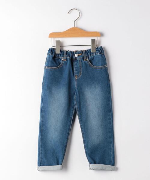 green label relaxing(グリーンレーベルリラクシング)の「【キッズ】ドビーデニムテーパードパンツ(デニムパンツ・キッズ・ネイビー/ライトブルー/コバルトブルー・125/115/135/105/95)」の3枚目の写真
