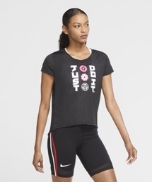 ナイキ NIKE ウィメンズ アイコンクラッシュ S/S トップ
