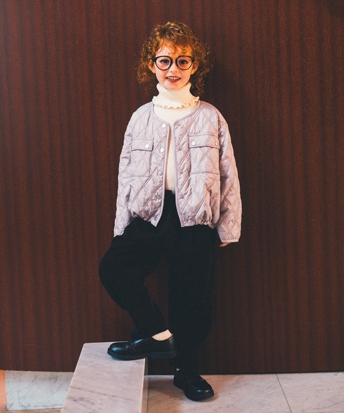 BRANSHES(ブランシェス)の「ハイネックリブニットトップス(ニット/セーター・キッズ・ブラック/ブラウン/アイボリー/その他/ピンク・80cm/90cm/110cm/100cm/120cm/130cm/140cm/150cm)」の6枚目の写真