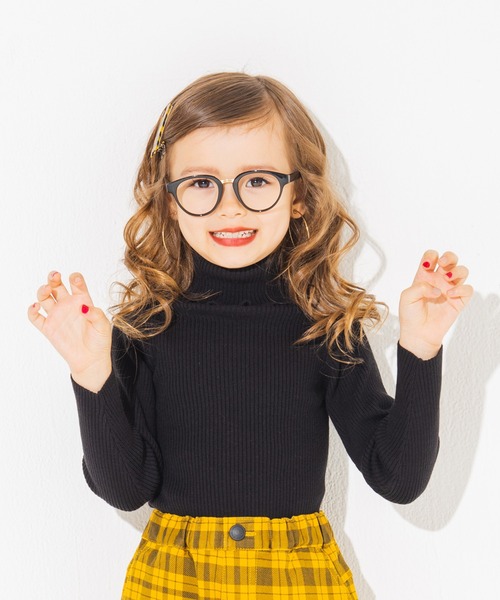 BRANSHES(ブランシェス)の「ハイネックリブニットトップス(ニット/セーター・キッズ・ブラック/ブラウン/アイボリー/その他/ピンク・80cm/90cm/110cm/100cm/120cm/130cm/140cm/150cm)」の7枚目の写真