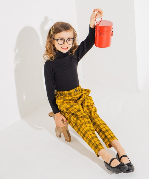 BRANSHES(ブランシェス)の「ハイネックリブニットトップス(ニット/セーター・キッズ・ブラック/ブラウン/アイボリー/その他/ピンク・80cm/90cm/110cm/100cm/120cm/130cm/140cm/150cm)」の12枚目の写真