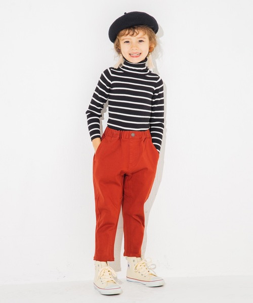 BRANSHES(ブランシェス)の「ハイネックリブニットトップス(ニット/セーター・キッズ・ブラック/ブラウン/アイボリー/その他/ピンク・80cm/90cm/110cm/100cm/120cm/130cm/140cm/150cm)」の20枚目の写真