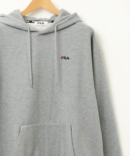 FILA(フィラ)の「FIFA/フィラ ミニロゴ刺繍 スウェットプルパーカー/フーディー/トレーナー/大きいサイズ(パーカー・メンズ・ブラック/ホワイト/グレー/ネイビー・5L/3L/4L)」の21枚目の写真
