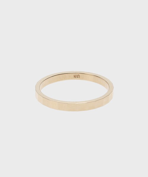 COCOSHNIK（ココシュニック）の「K10面取り パートナーリング(レディース)（リング・レディース・ホワイト系その他7・10号/8号/12号）」の5枚目の写真