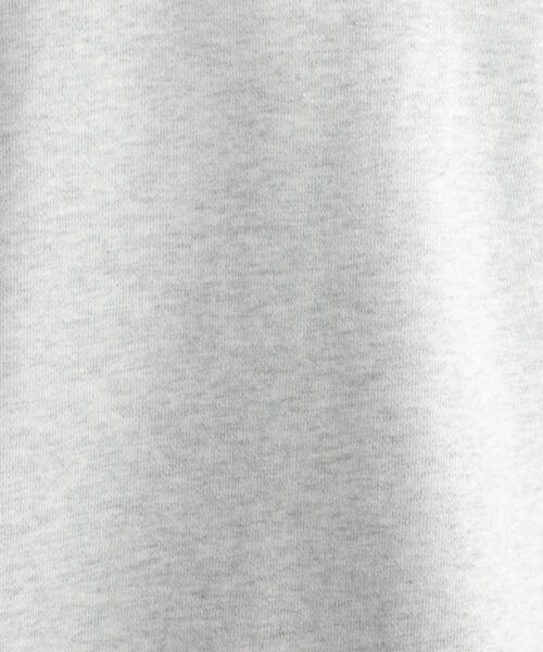 FEELING MADE（フィーリングメイド）の「FEELING MADE エアリースウェット 袖ライン入り スウェット（スウェット・メンズ・ライトグレー/ターコイズブルー/ブラック・MEDIUM/LARGE/SMALL）」の7枚目の写真