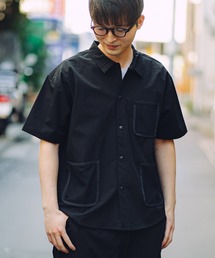ComfyNylonメッシュポケットシャツ