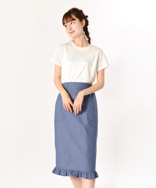 MILK（ミルク）の「ルーズタイトスカート（スカート・レディース・A/B・FREE）」の8枚目の写真